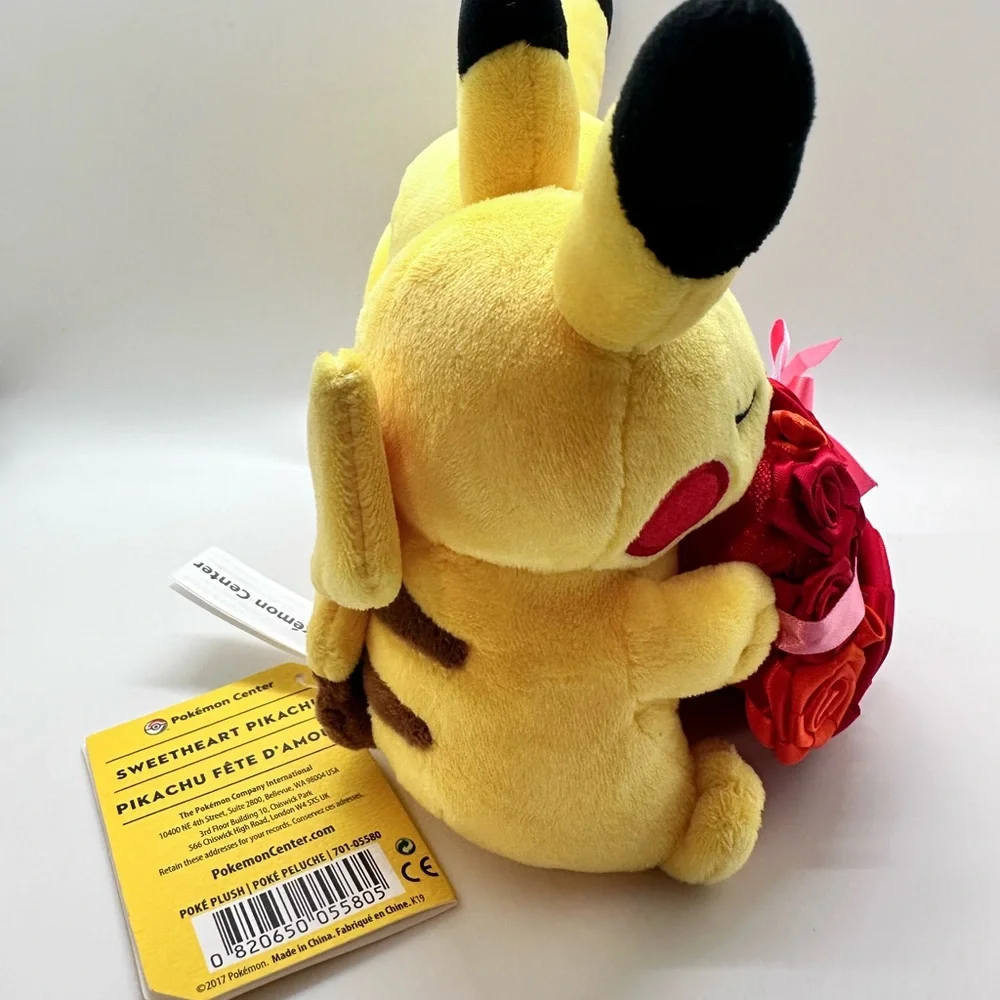 (NWT) Sweet Heart Pikachu Plush - Picture 3 of 5